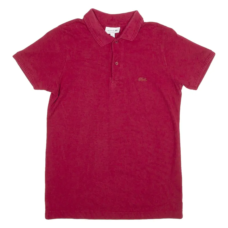 Lacoste Regular Fit Mens Polo Shirt Red S 1