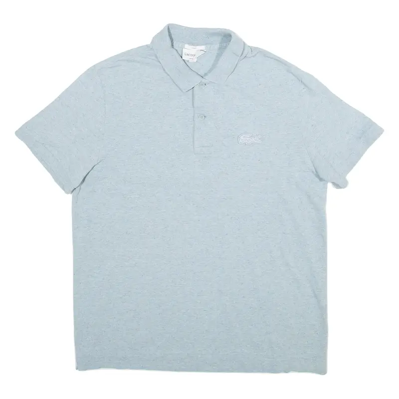 Lacoste Womens Polo Shirt Blue L 1