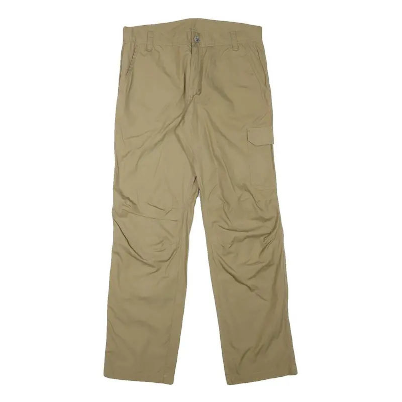 Lafuma Mens Cotton Blend Beige Regular Straight Trousers W33 L32 Casual Outdoor 1