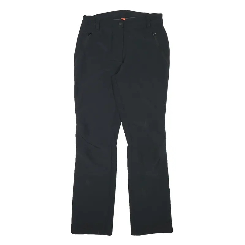 Lafuma Womens Regular Black Polyester Blend Trousers W30 L31 Outdoor Zip Pocket 1