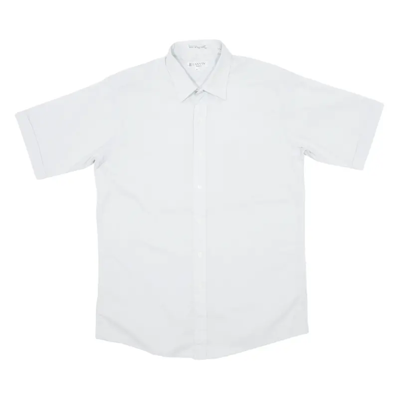 Lanvin Mens Formal Shirt Grey 90S M 1