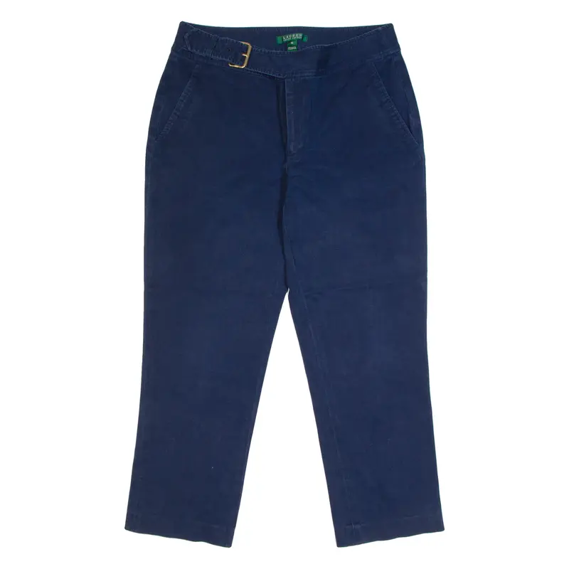 Lauren Ralph Lauren Womens Trousers Blue Regular Straight W30 L25 1