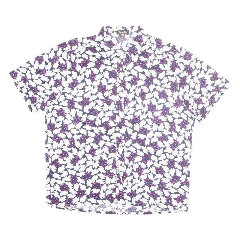 Lavelli Womens Shirt White Floral M 1