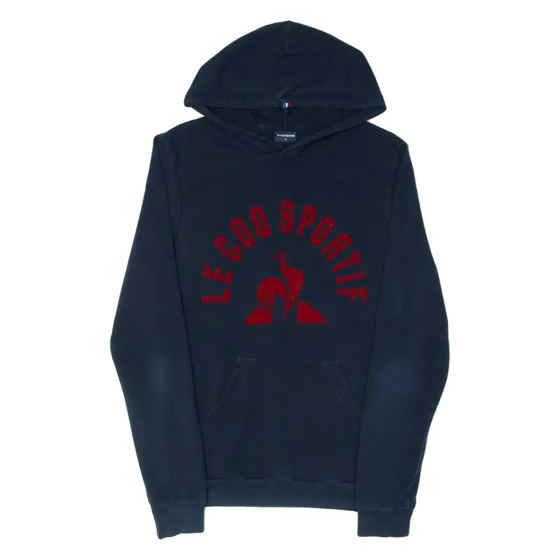 Le Coq Sport Mens Blue Hoodie S 1