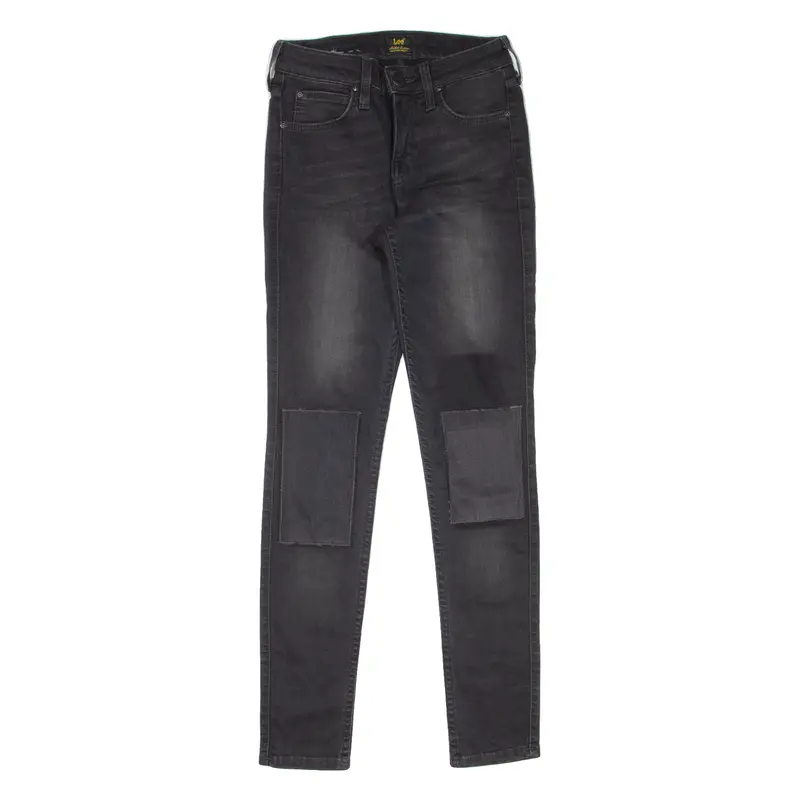 Lee Jodee Womens Jeans Black Slim Skinny W26 L31 1