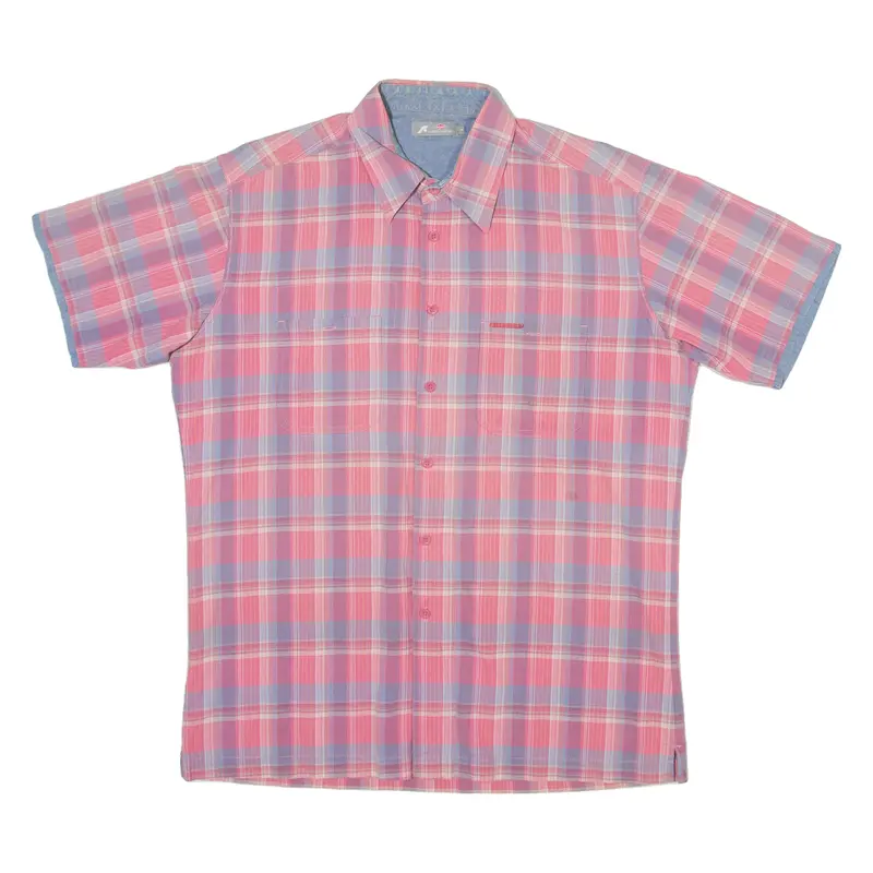 Lee Mens Shirt Pink Check M 1