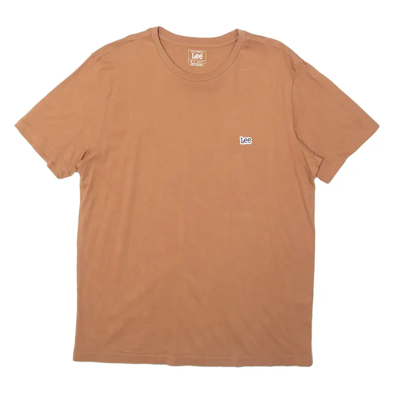 Lee Mens T-Shirt Orange M 1