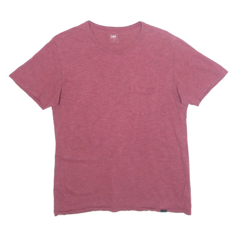 Lee Mens T-Shirt Red S 1