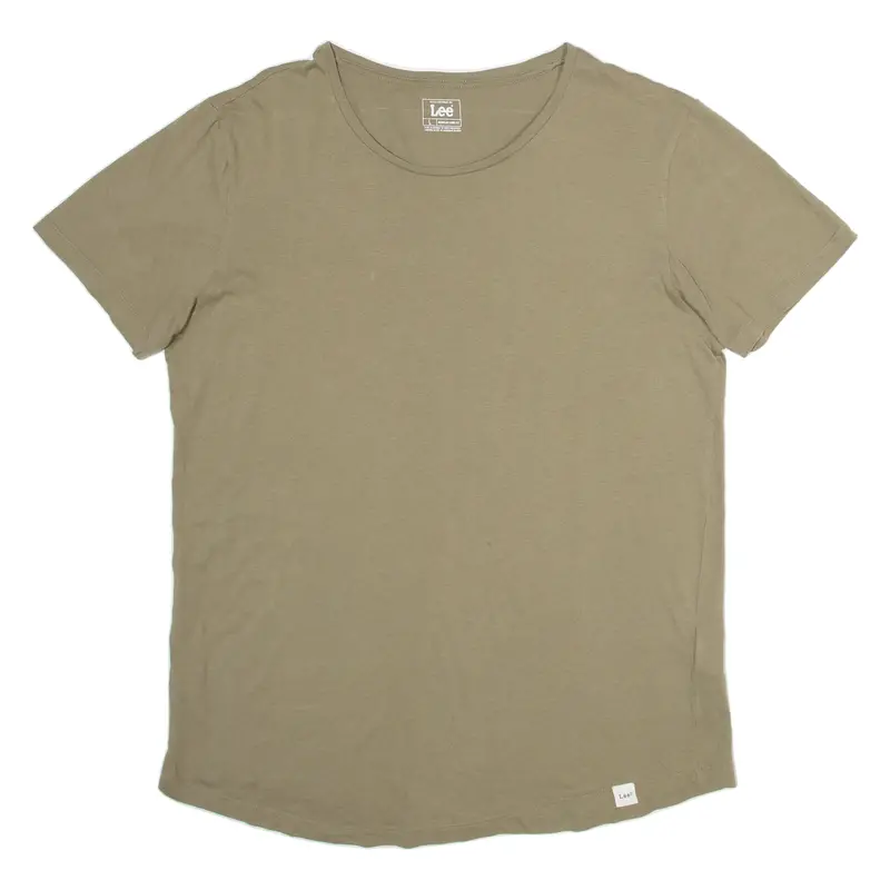 Lee Regular Long Fit Mens T-Shirt Green L 1