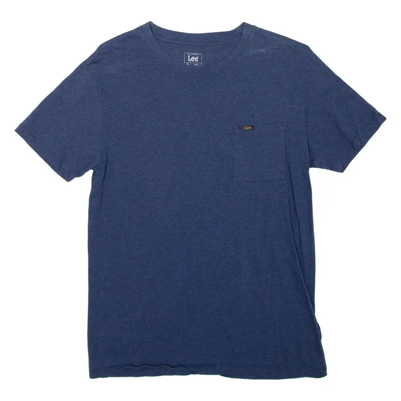 Lee Slim Fit Mens T-Shirt Blue M 1