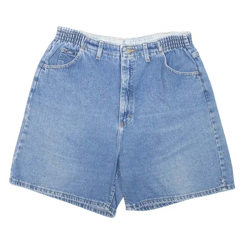 Lee Womens Denim Shorts Blue M W32 1