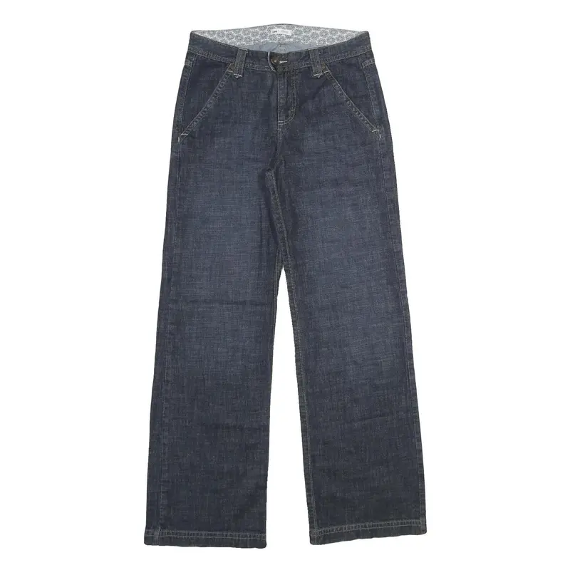 Lee Womens Jeans Blue Relaxed Straight Denim Medium W30 L34 Classic Casual 1