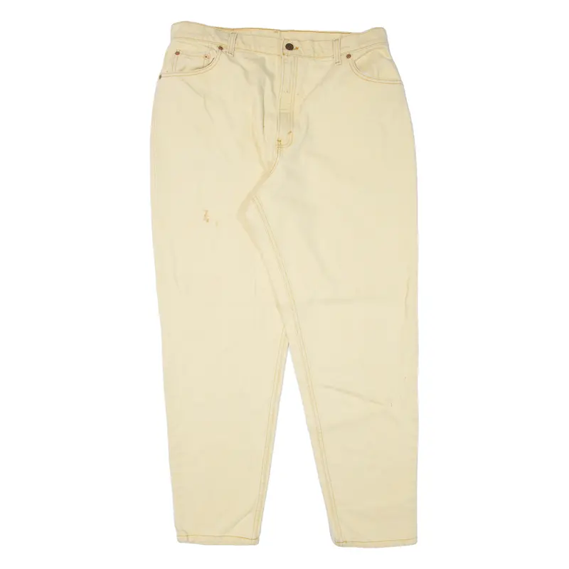 Levi's 16550-0272 Made In Usa Womens Jeans Yellow Mom 90S W33 L30 1