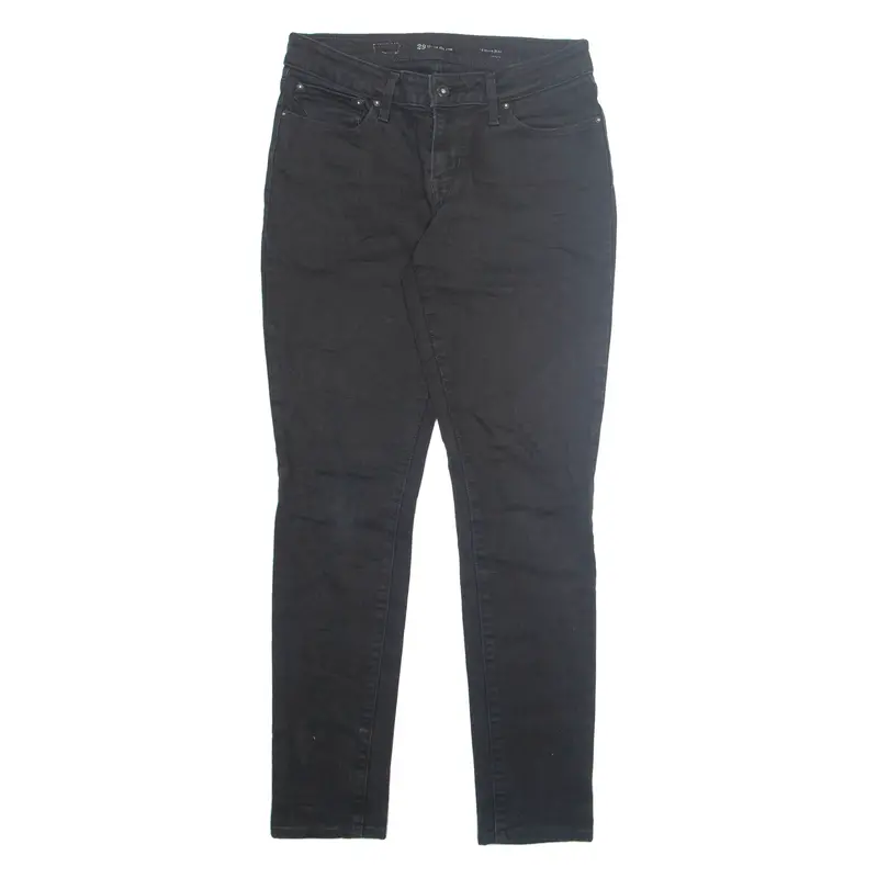 Levi's 29 Womens Jeans Black Regular Skinny W29 L29 1