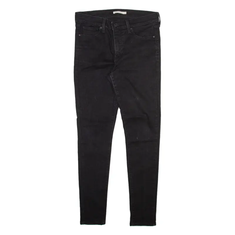 Levi's 310 Womens Jeans Black Slim Skinny W30 L30 1