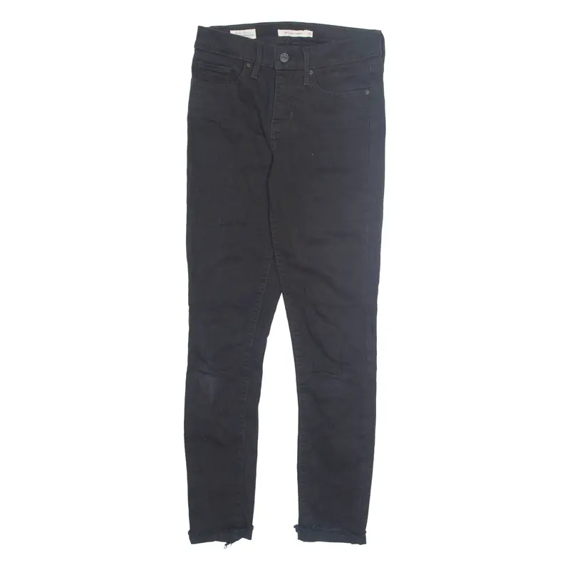 Levi's 311 Big E Womens Jeans Black Regular Skinny W25 L26 1
