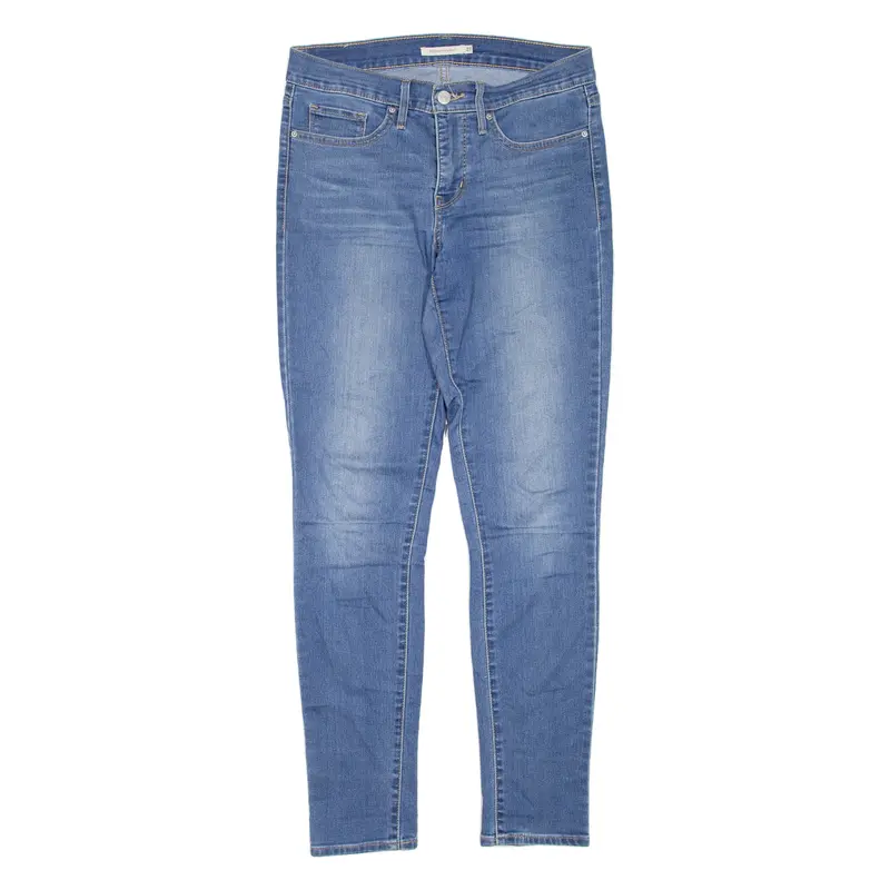 Levi's 311 Shaping Womens Jeans Blue Regular Skinny Stone Wash W27 L32 1
