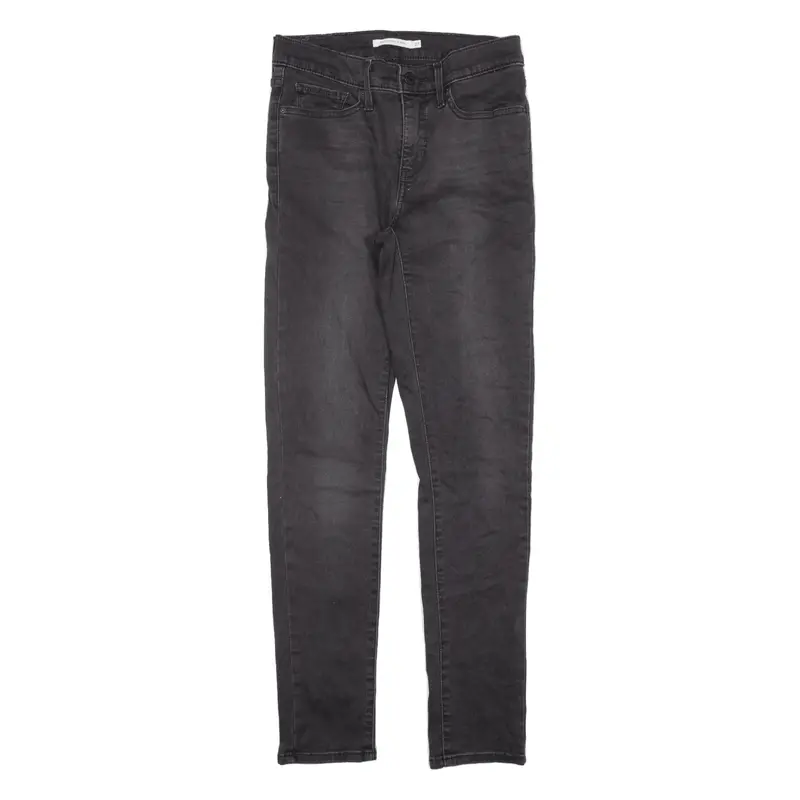Levi's 311 Womens Jeans Black Slim Skinny W27 L30 1