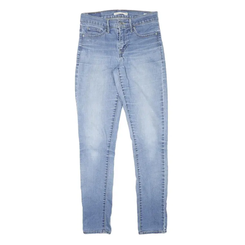 Levi's 311 Womens Jeans Blue Slim Skinny Denim Light W26 L29 Stretch Cotton 1