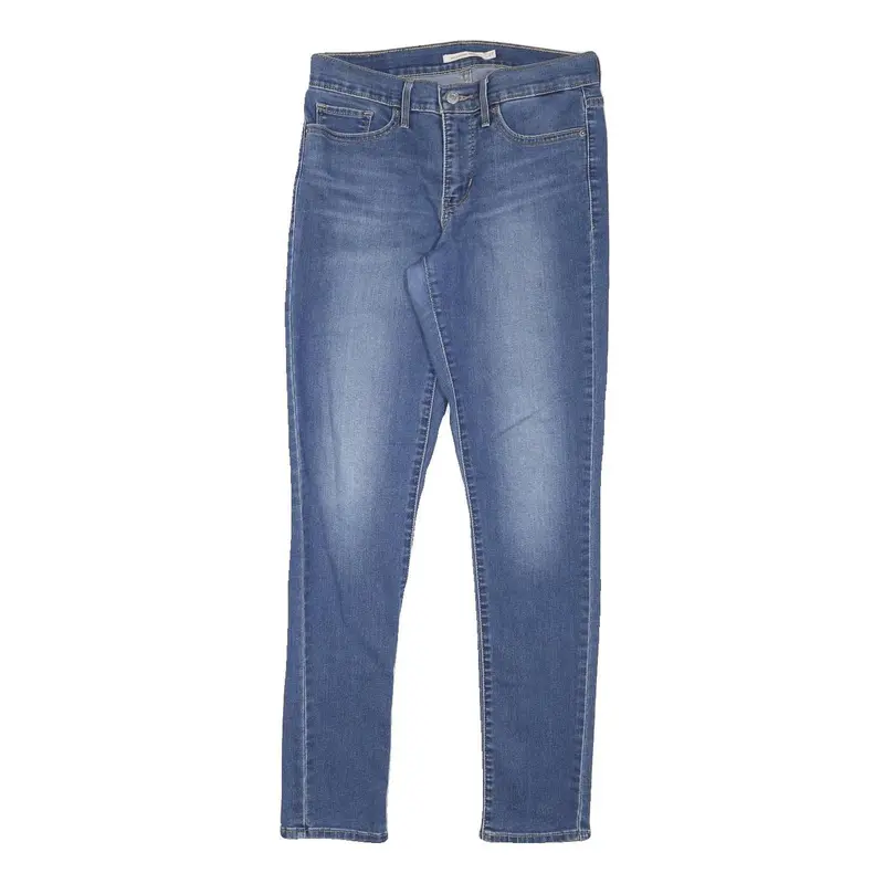 Levi's 311 Womens Jeans Blue Slim Skinny Denim Medium W29 L28 Zip 1