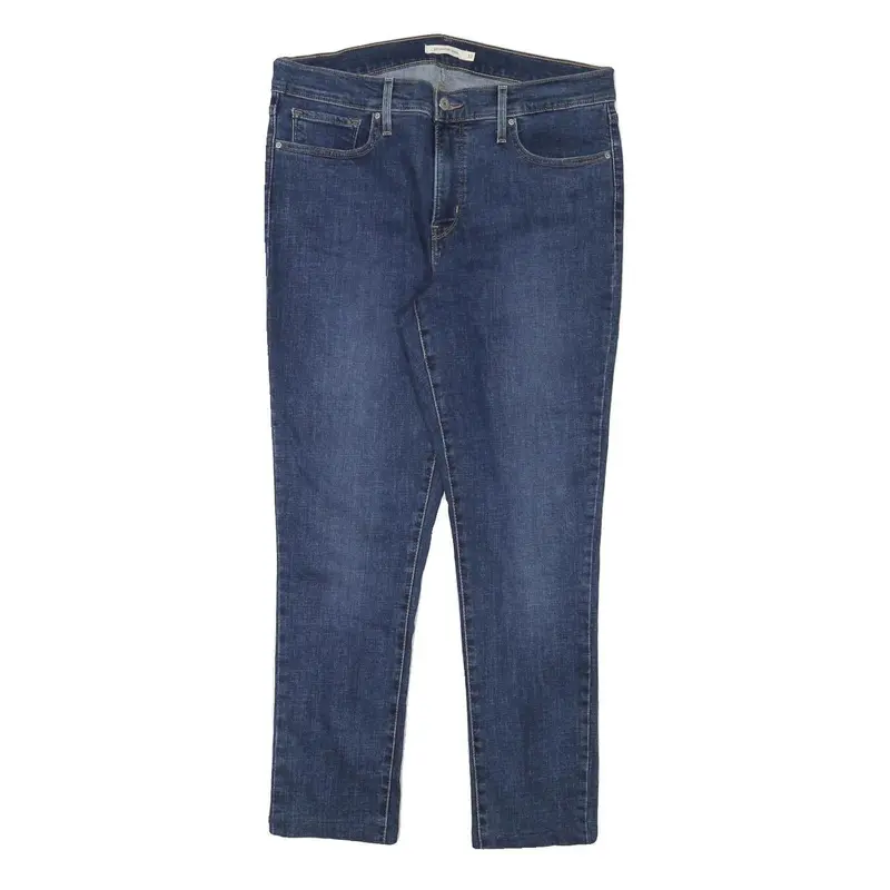 Levi's 311 Womens Jeans Blue Slim Skinny Denim Medium W32 L27 Stretch Zip 1