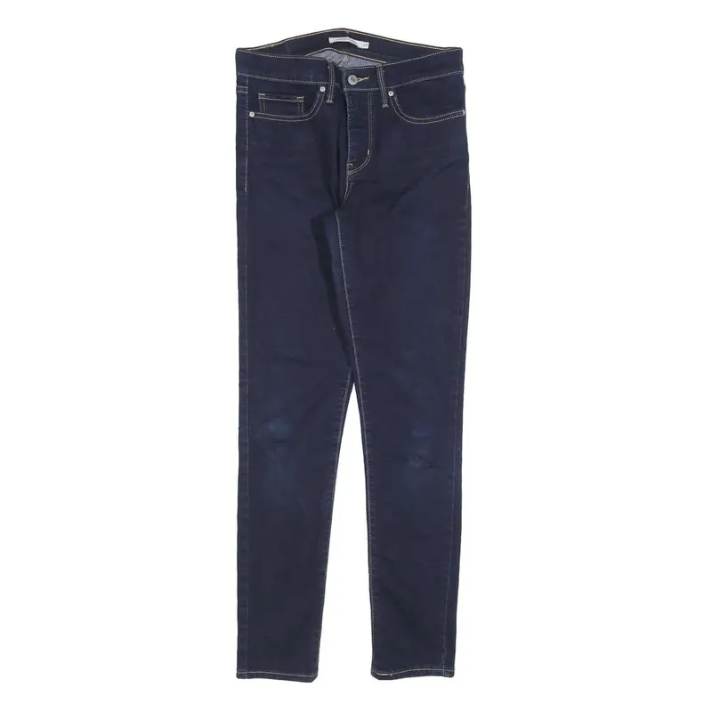 Levi's 311 Womens Slim Skinny Denim Dark W27 L30 Jeans Stretch Cotton 1