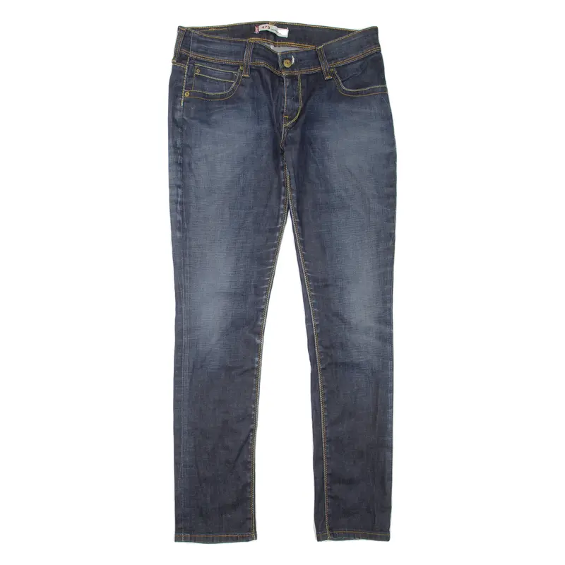 Levi's 473 Womens Jeans Blue Slim Skinny Stone Wash W32 L32 1