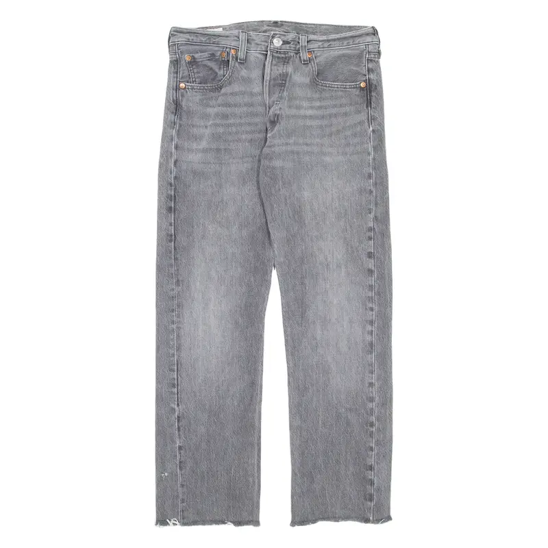 Levi's 501 Big E Jeans Mens Grey Regular Straight W30 L32 1