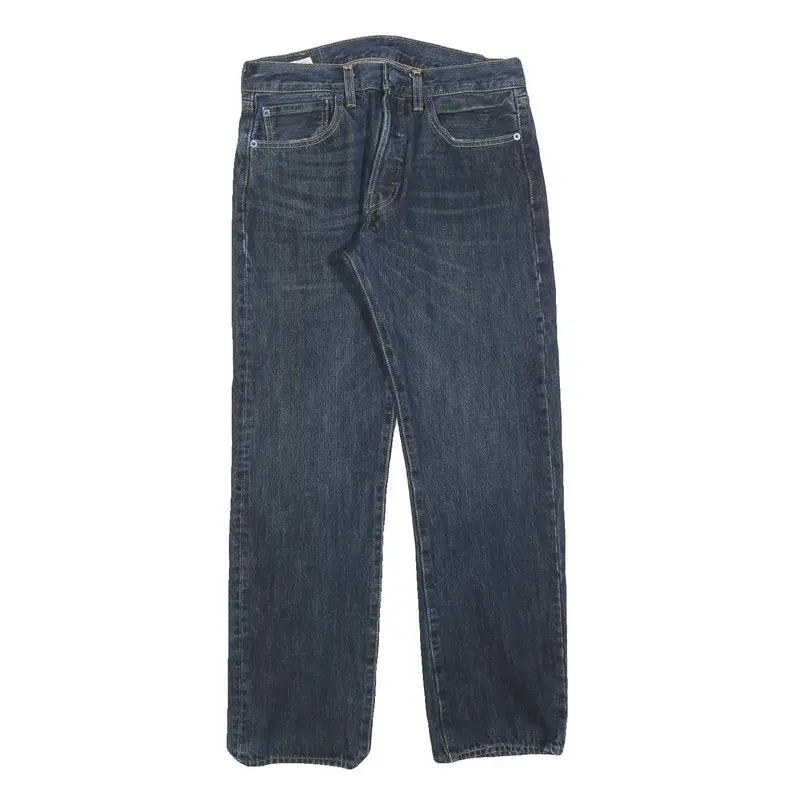 Levi's 501 Big E Mens Jeans Blue Regular Straight Denim Medium W32 L28 Classic 1