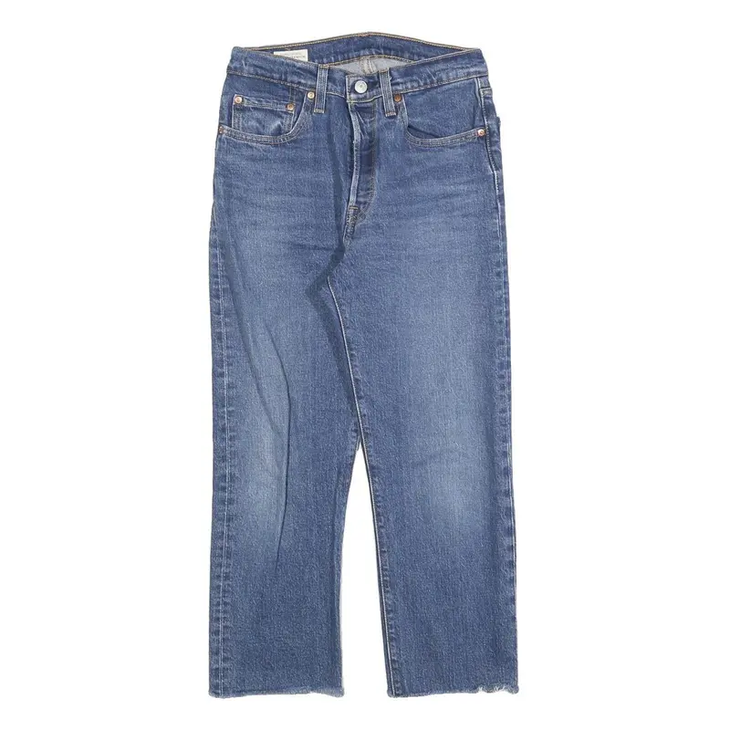 Levi's 501 Big E Womens Jeans Blue Regular Straight Denim Light W26 L23 Classic 1