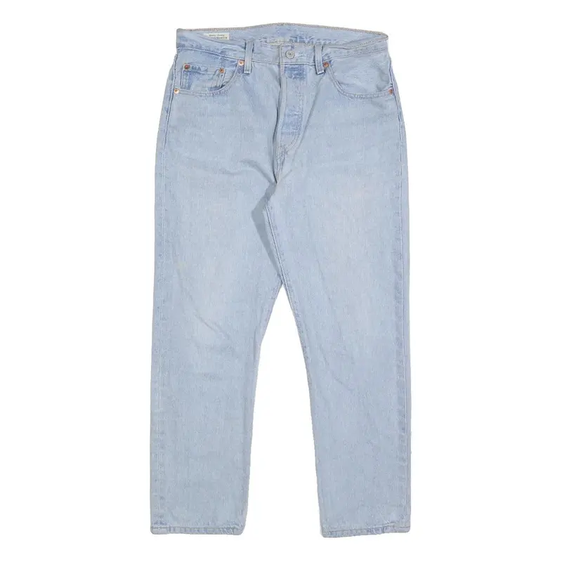 Levi's 501 Big E Womens Jeans Blue Regular Straight Denim Light W29 L26 Vintage 1