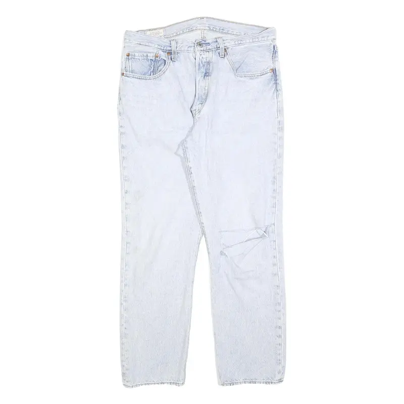 Levi's 501 Big E Womens Jeans Blue Regular Straight Denim Light W33 L28 Classic 1