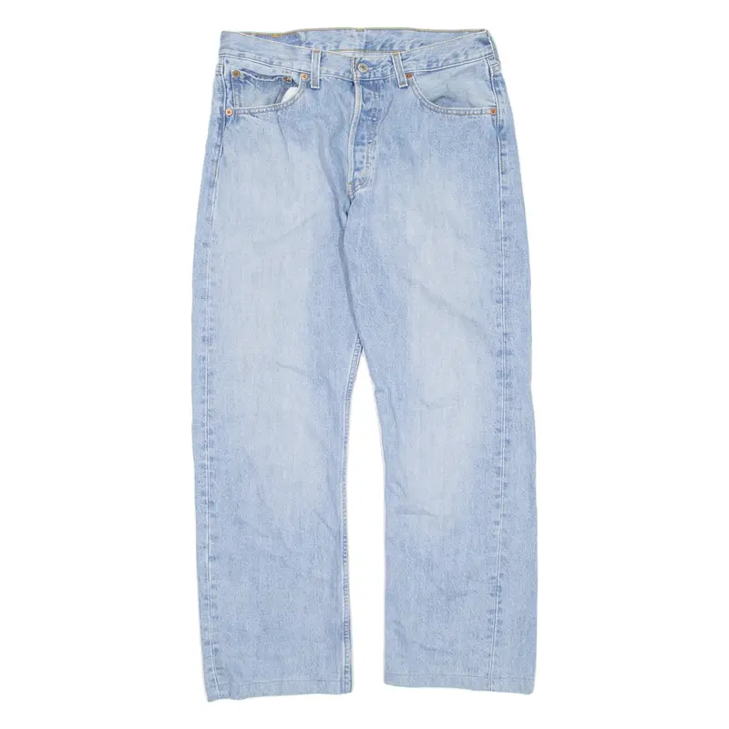 Levi's 501 Jeans Mens Blue Regular Straight W32 L25 1
