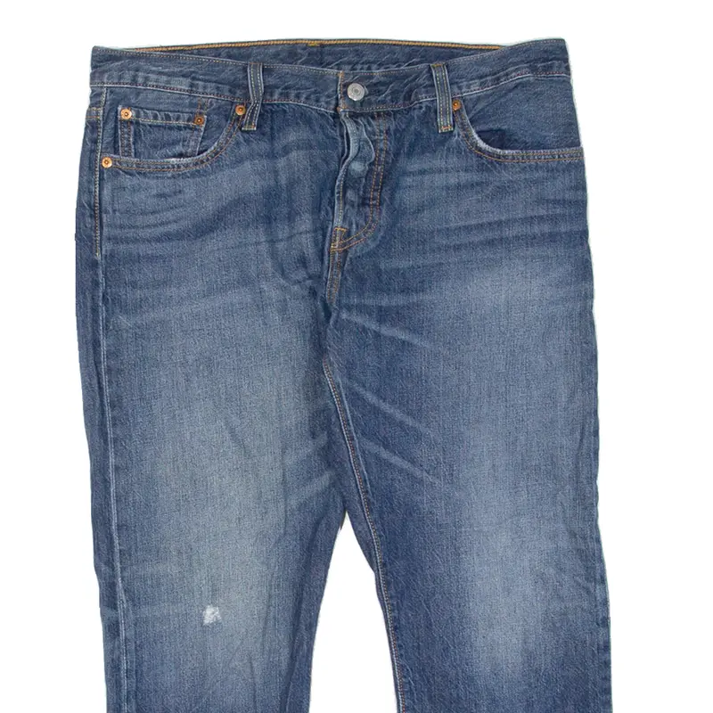 Levi's 501 Jeans Mens Blue Regular Straight W33 L22 2