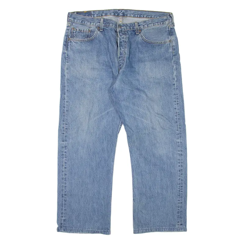 Levi's 501 Jeans Mens Blue Regular Straight W38 L27 1