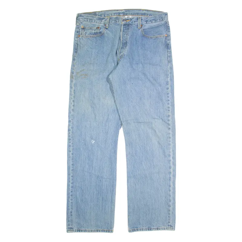 Levi's 501 Jeans Mens Blue Regular Straight W38 L34 1