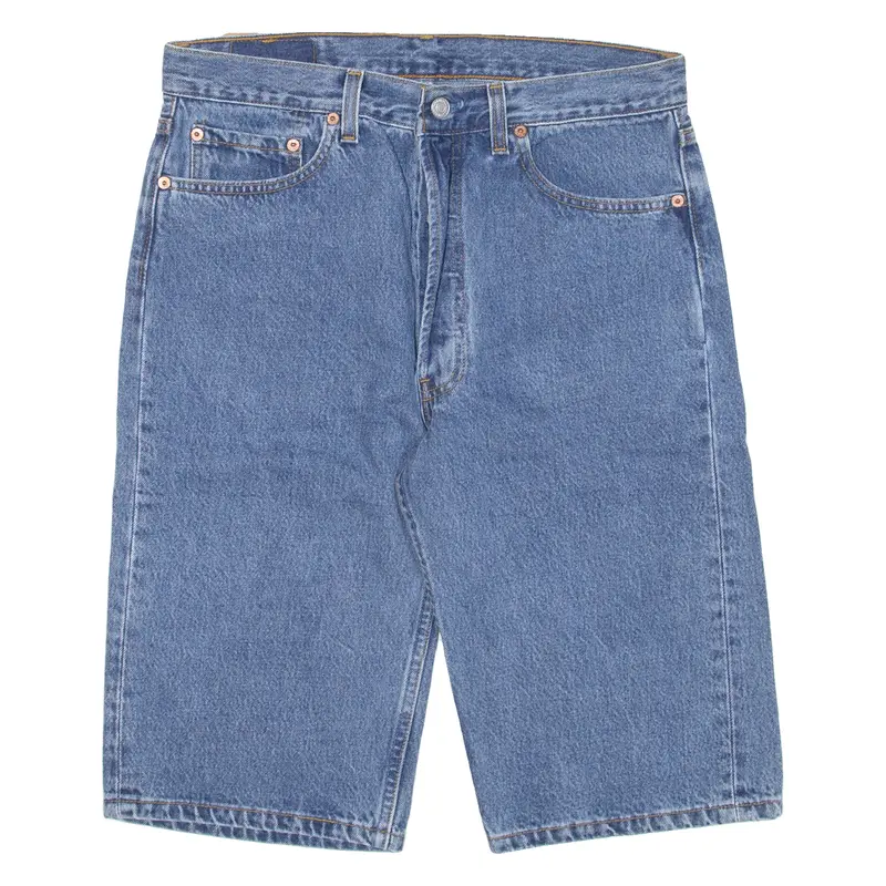 Levi's 501 Mens Denim Shorts Blue M W33 1