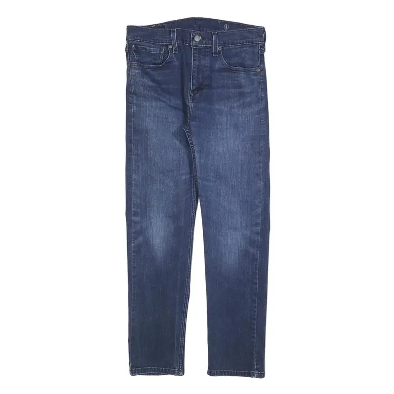 Levi's 502 Mens Jeans Blue Slim Slim Skinny Denim Medium W32 L30 Stylish 1
