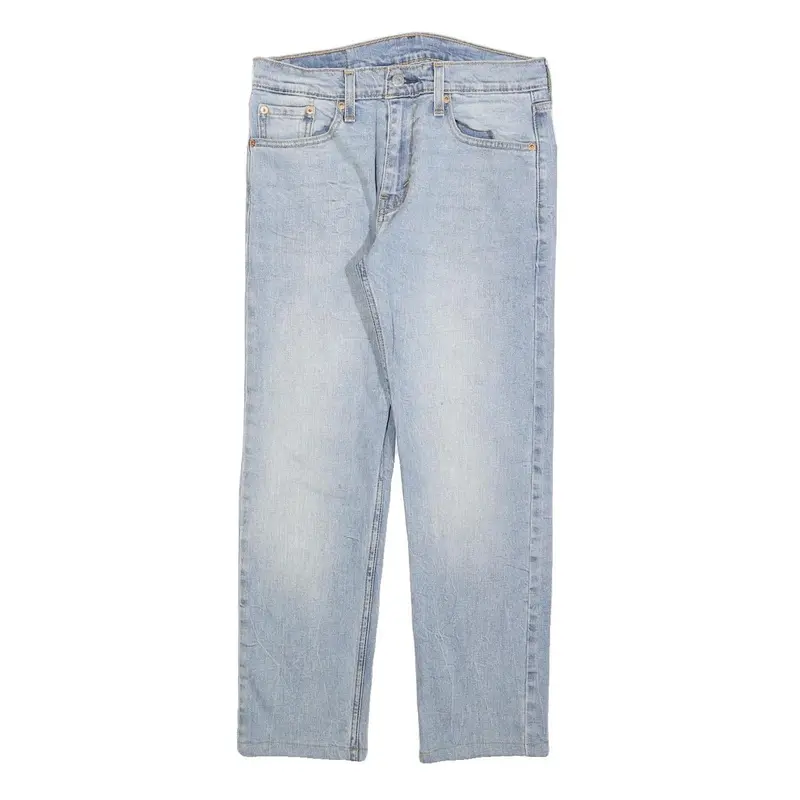 Levi's 502 Mens Jeans Blue Slim Straight Denim Light W29 L26 Classic Fit 1