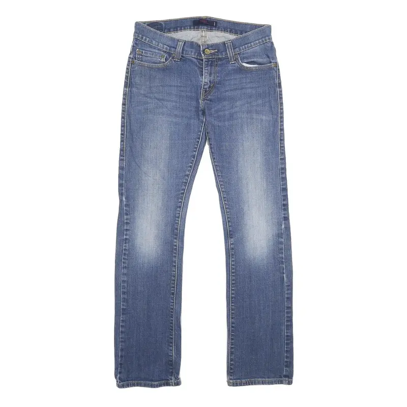 Levi's 504 Womens Relaxed Straight Denim Medium W28 L32 Classic Cotton Blend 1