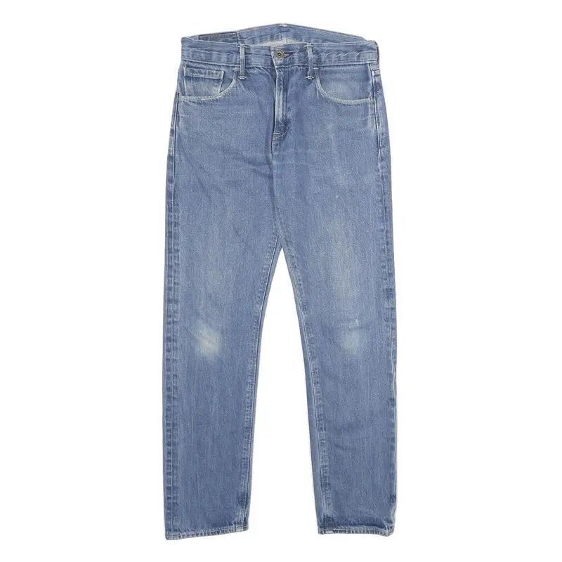 Levi's 505 Mens Jeans Blue Regular Straight Denim Medium W30 L32 Classic Zip 1