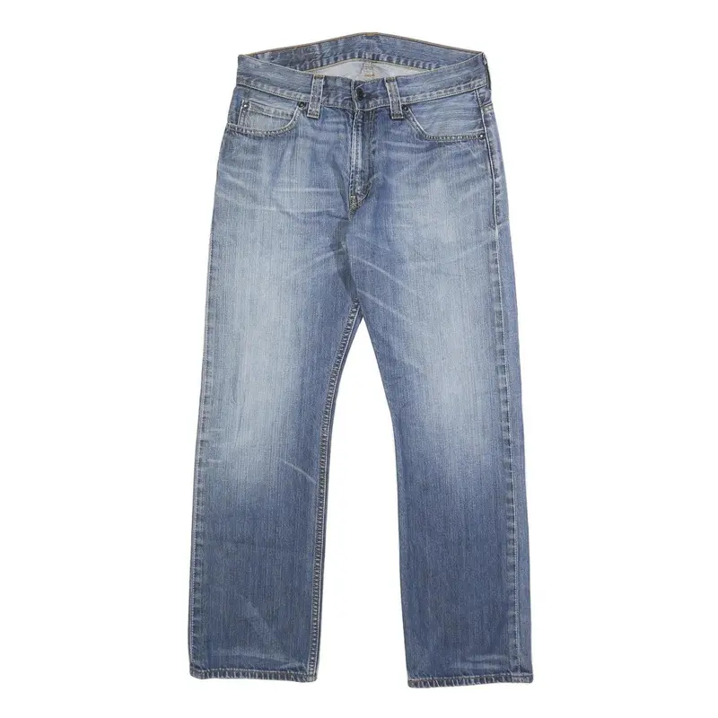 Levi's 505 Mens Jeans Blue Regular Straight Denim Medium W32 L30 Classic Cotton 1