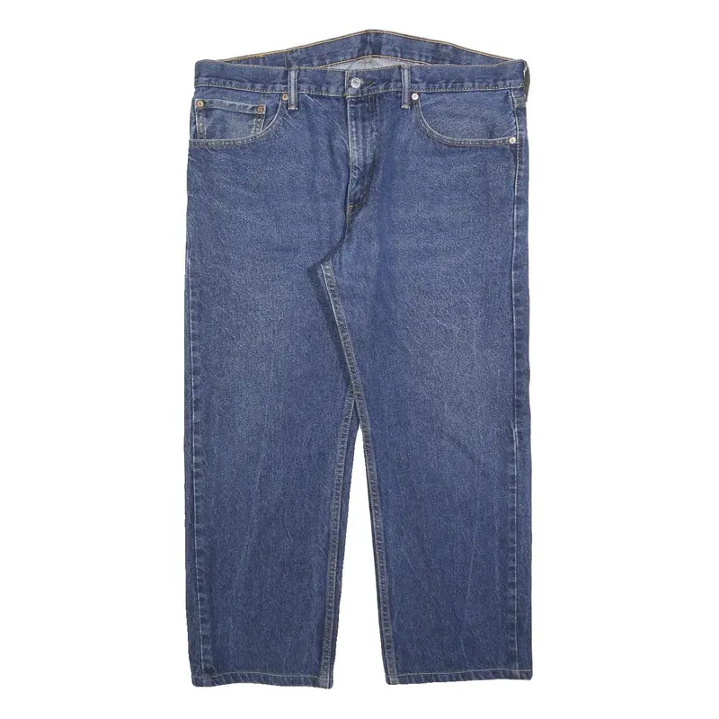 Levi's 505 Mens Jeans Blue Relaxed Straight Denim Medium W38 L26 Classic Casual 1