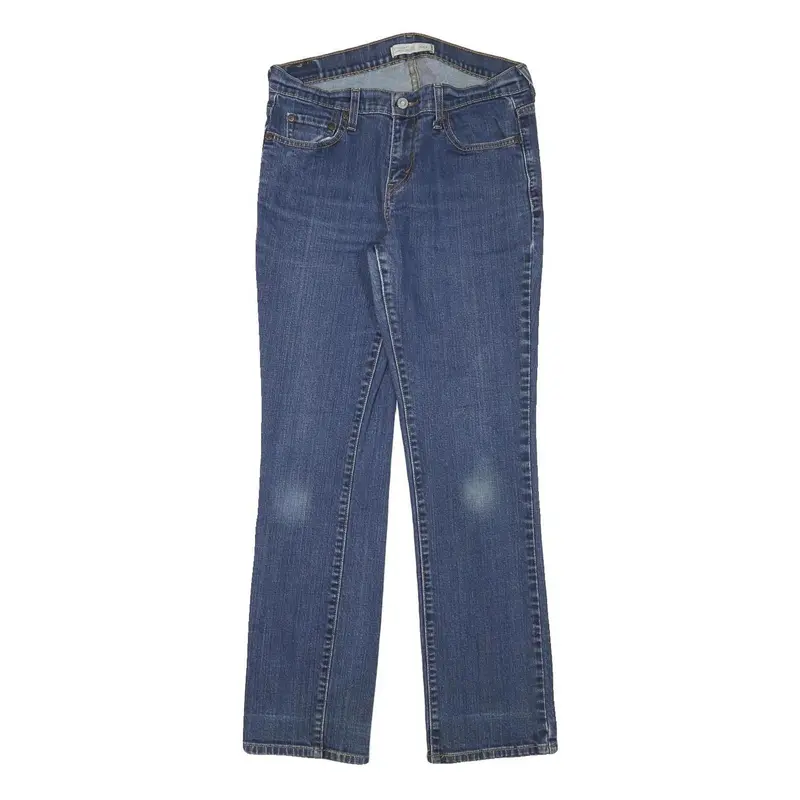 Levi's 505 Womens Jeans Blue Regular Straight Denim Medium W30 L30 Classic Fit 1