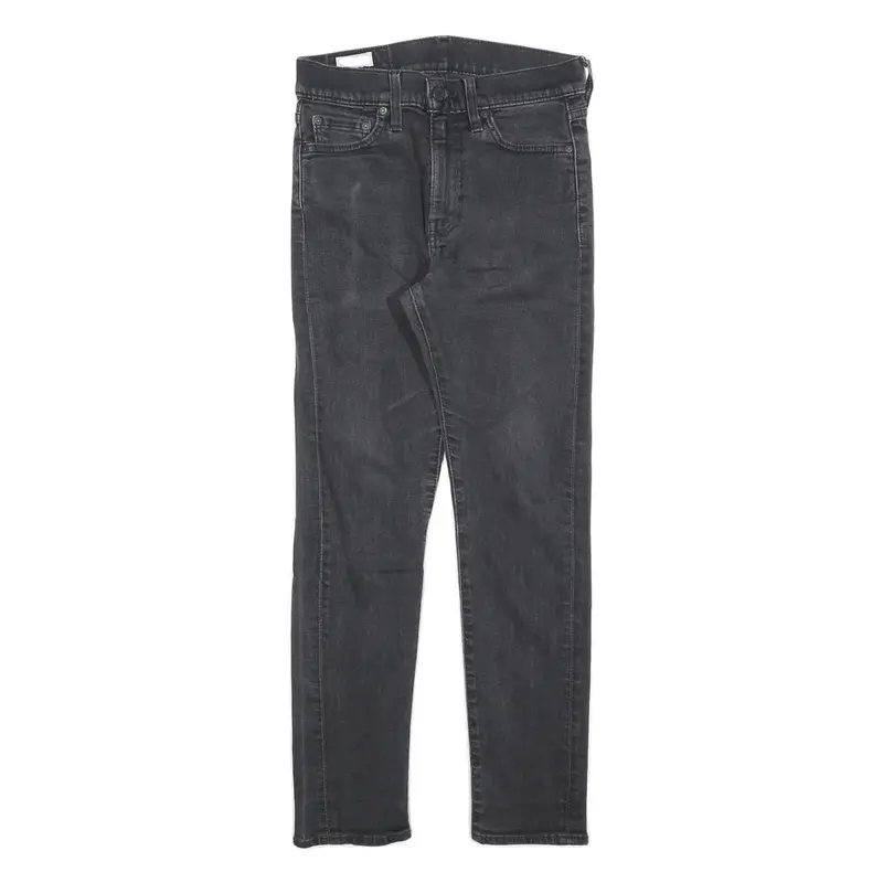 Levi's 510 Big E Mens Black Slim Skinny Denim Medium W30 L30 Slim Fit Jeans 1