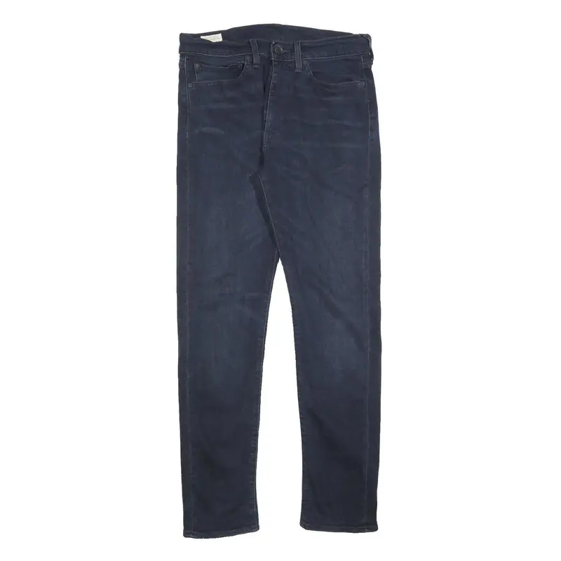 Levi's 510 Big E Mens Jeans Blue Slim Skinny Denim Raw W34 L34 Authentic 1