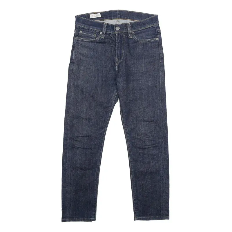 Levi's 510 Big E Mens Slim Blue Denim Raw Jeans W28 L25 Zip Closure 1