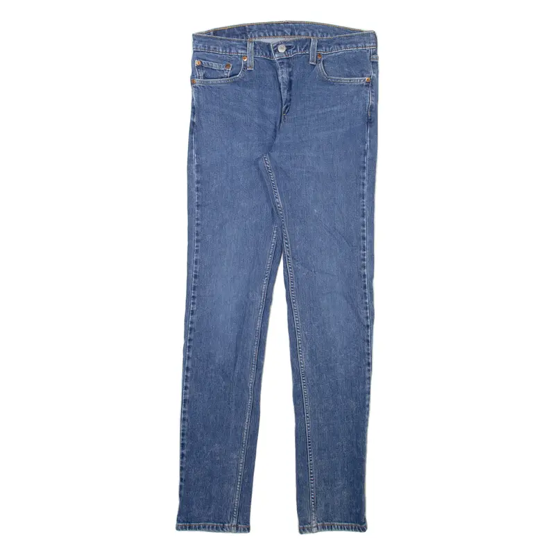 Levi's 510 Jeans Mens Blue Slim Skinny Stone Wash W30 L31 1
