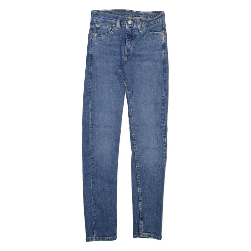 Levi's 510 Jeans Womens Blue Slim Skinny W26 L32 1