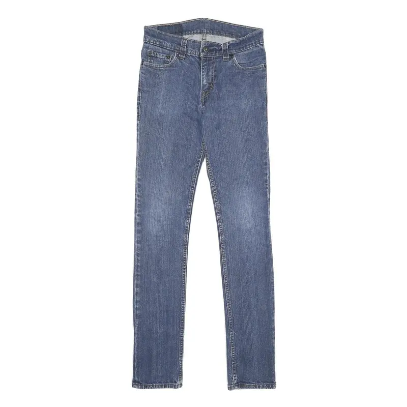 Levi's 510 Mens Jeans Blue Slim Skinny Denim Medium W29 L32 Classic Zip 1